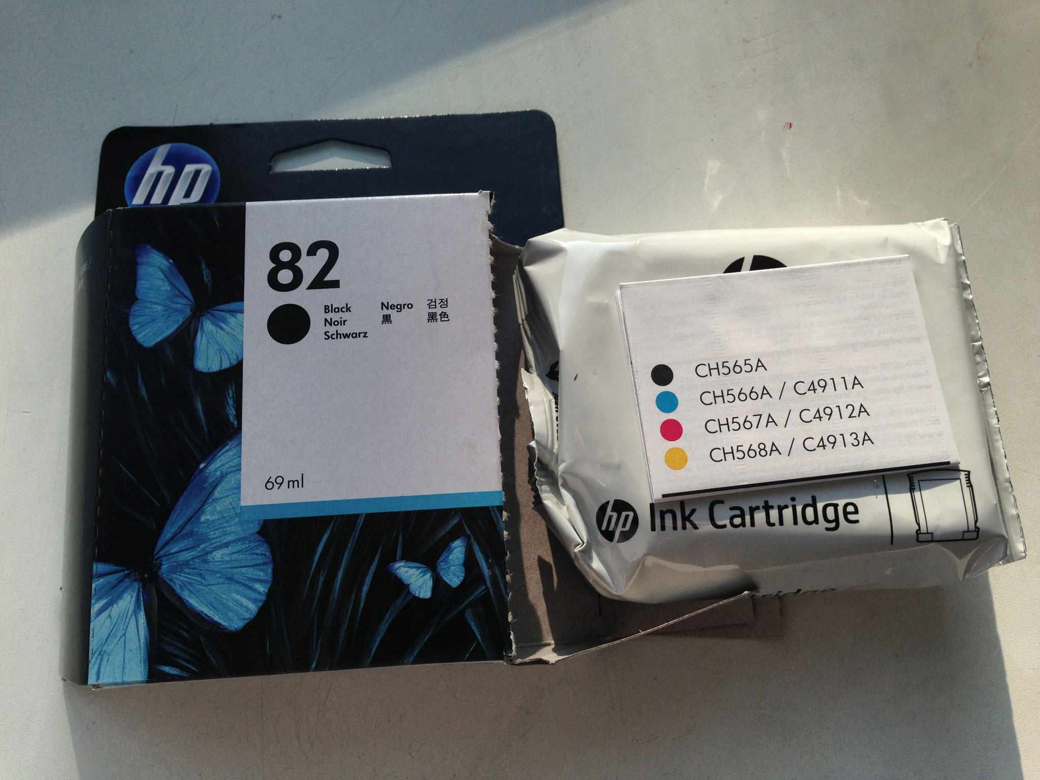 Картридж для струйных устройств HP DesignJet 510 №82 (CH565A), черн. оригинальный HP - фото 3