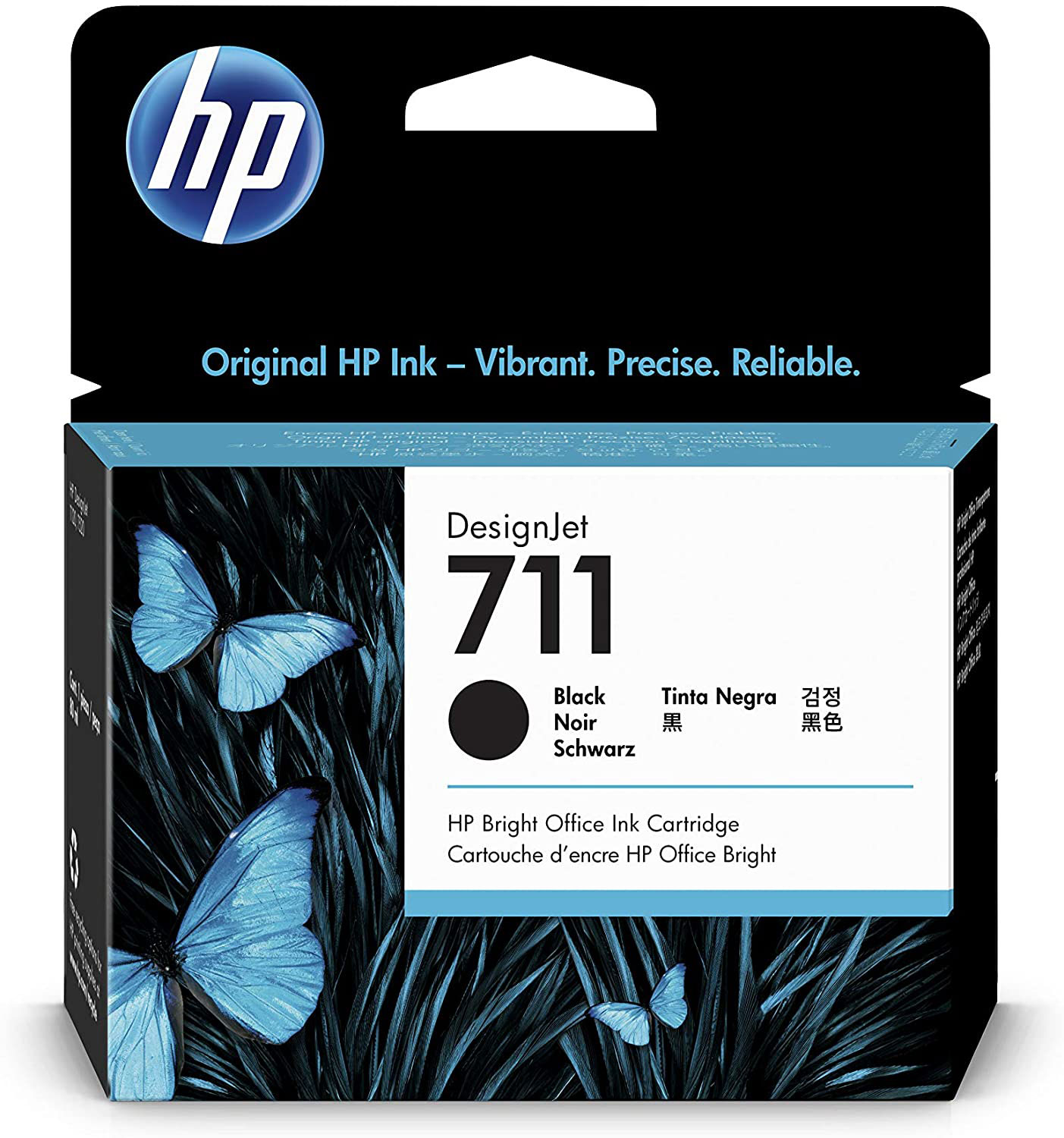 Картридж для струйных устройств HP DesignJet T120/T520, HP 711 (CZ133A), 80ml., Black ориг., черн. HP - фото 2