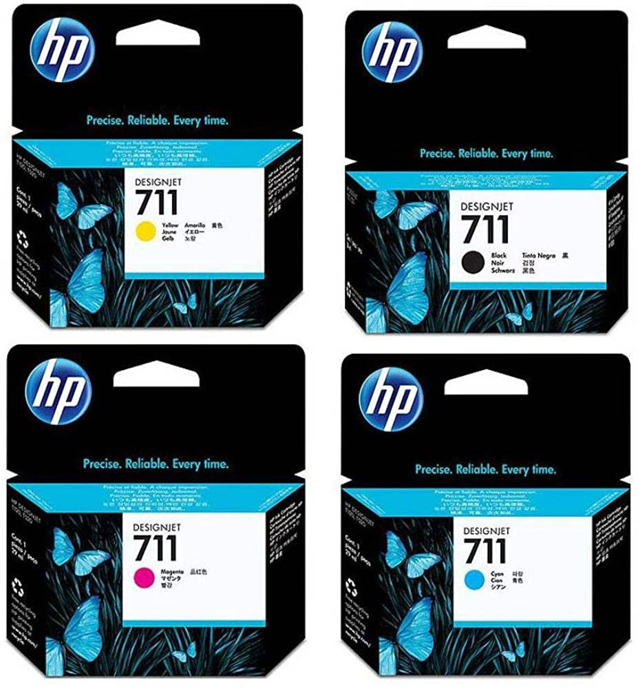 Картридж для струйных устройств HP DesignJet T120/T520, HP 711 (CZ133A), 80ml., Black ориг., черн. HP - фото 4