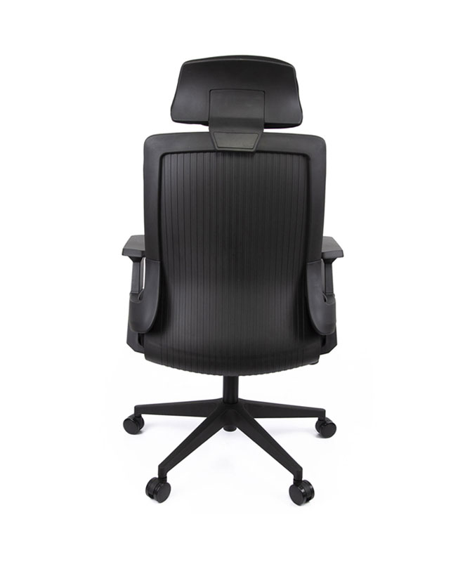 Кресло для персонала Наос, черн. АКЛАС - фото 1