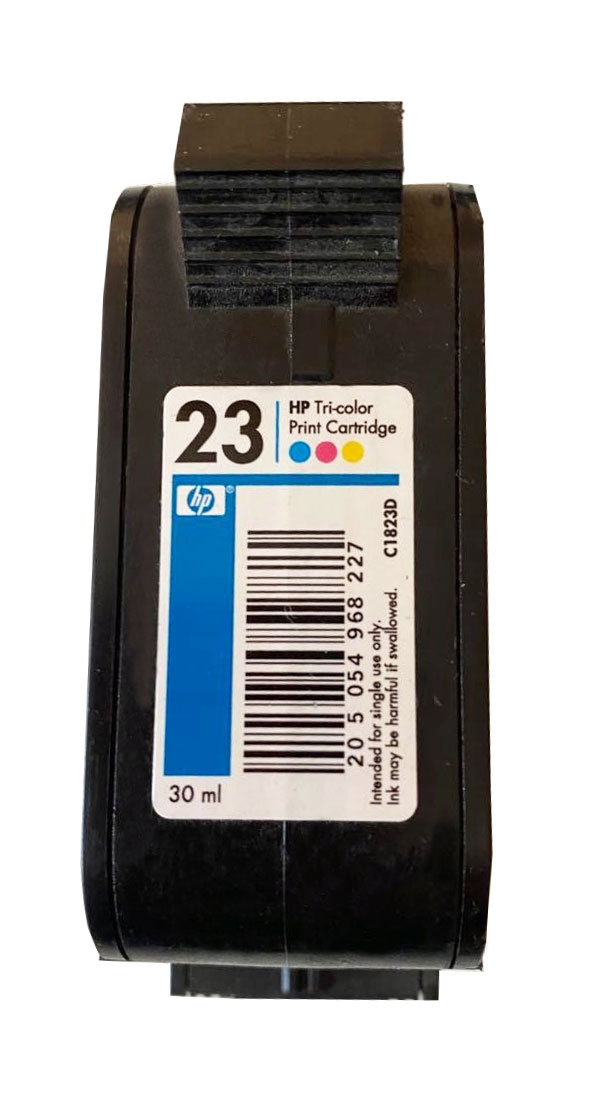 Картридж для струйных устройств HP DJ 720/890/1120 №23 (C1823D), цветн. оригинальный HP - фото 2