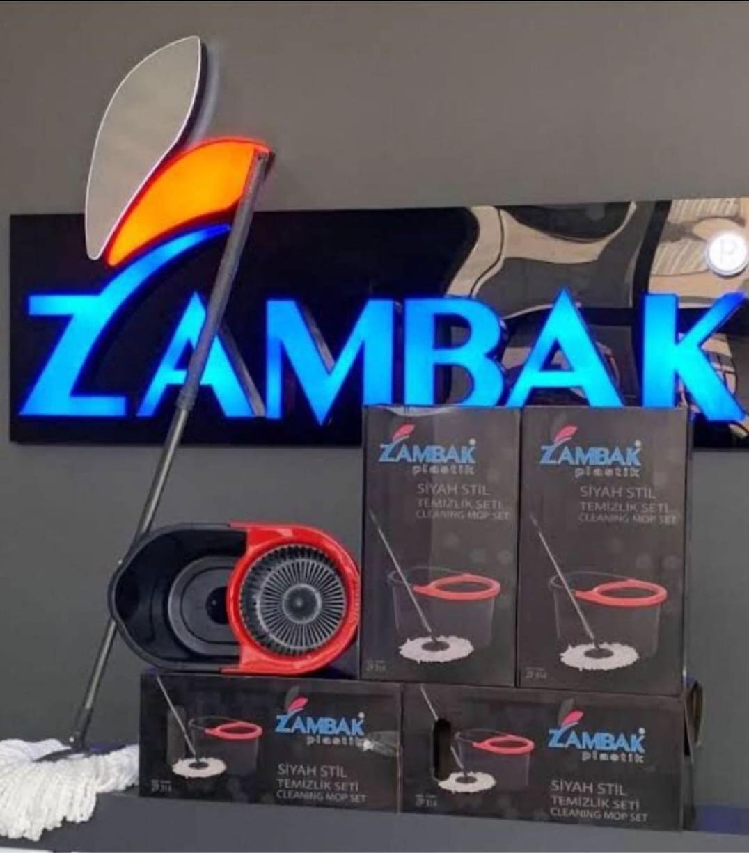 Набор для уборки LODOS.  Швабра и ведро с системой самоотжима, ассорт. Zambak Plastik - фото 4