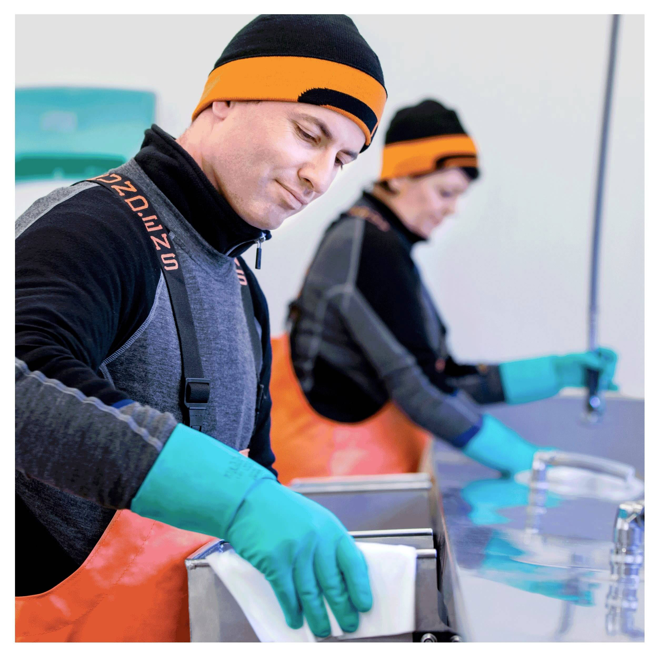 Протирочный материал универсальный Industrial Premium, 1-сл., 35,5*41,5см., 120шт./уп., серый W4 Tork - фото 2