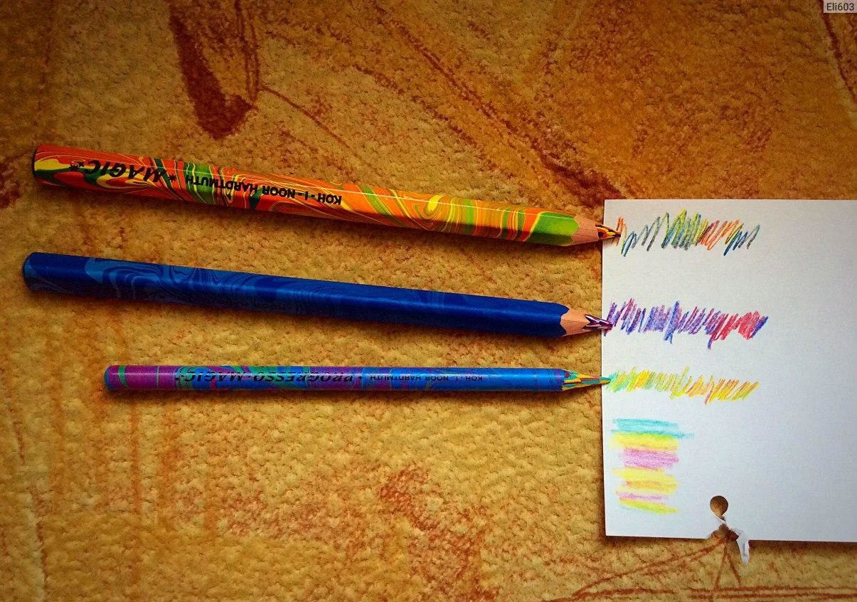 Карандаши цветные, 3цв. MAGIC Koh-i-noor - фото 4