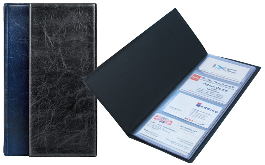 Візитниця Xepter 80 візиток, чорн. Axent - фото 3
