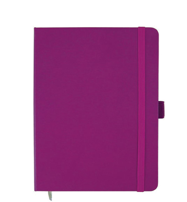 Книга записная Partner А5, 96л., кл., пурпур. Axent - фото 1