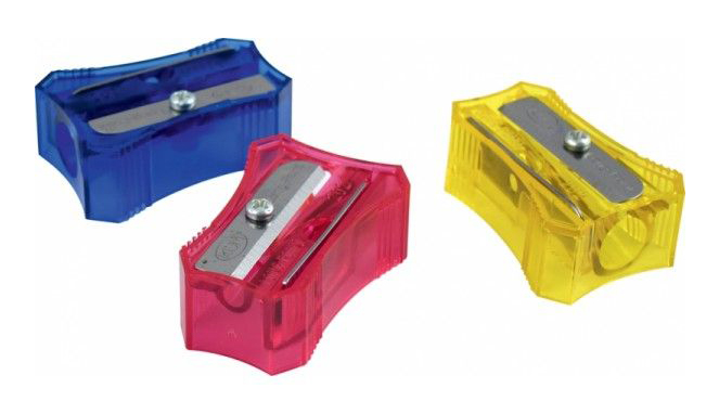 Точилка пластиковая Стенограф Ice, ассорт. KUM - фото 1