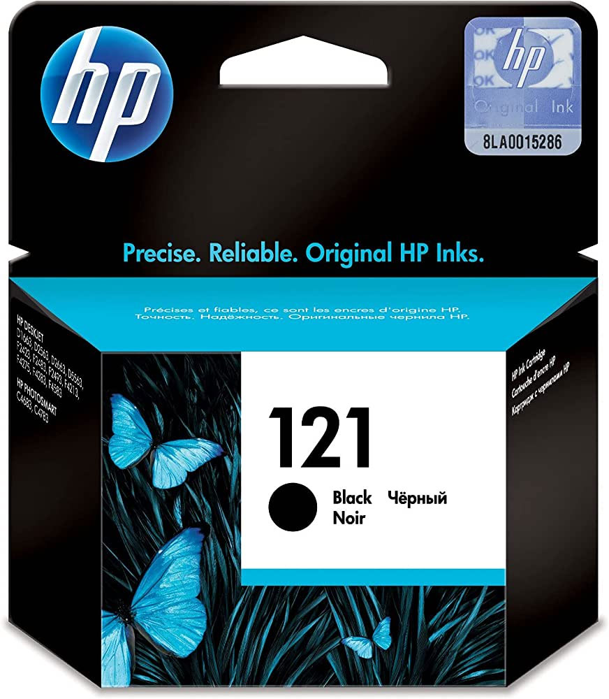 Картридж для струйных устройств HP DJ D2563/F4283 №121 (CC640HE), черн. оригинальный HP - фото 2