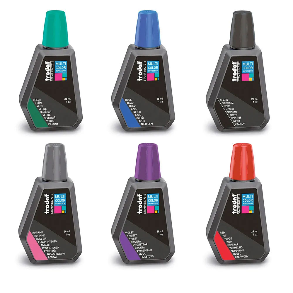 Краска штемпельная 7012 