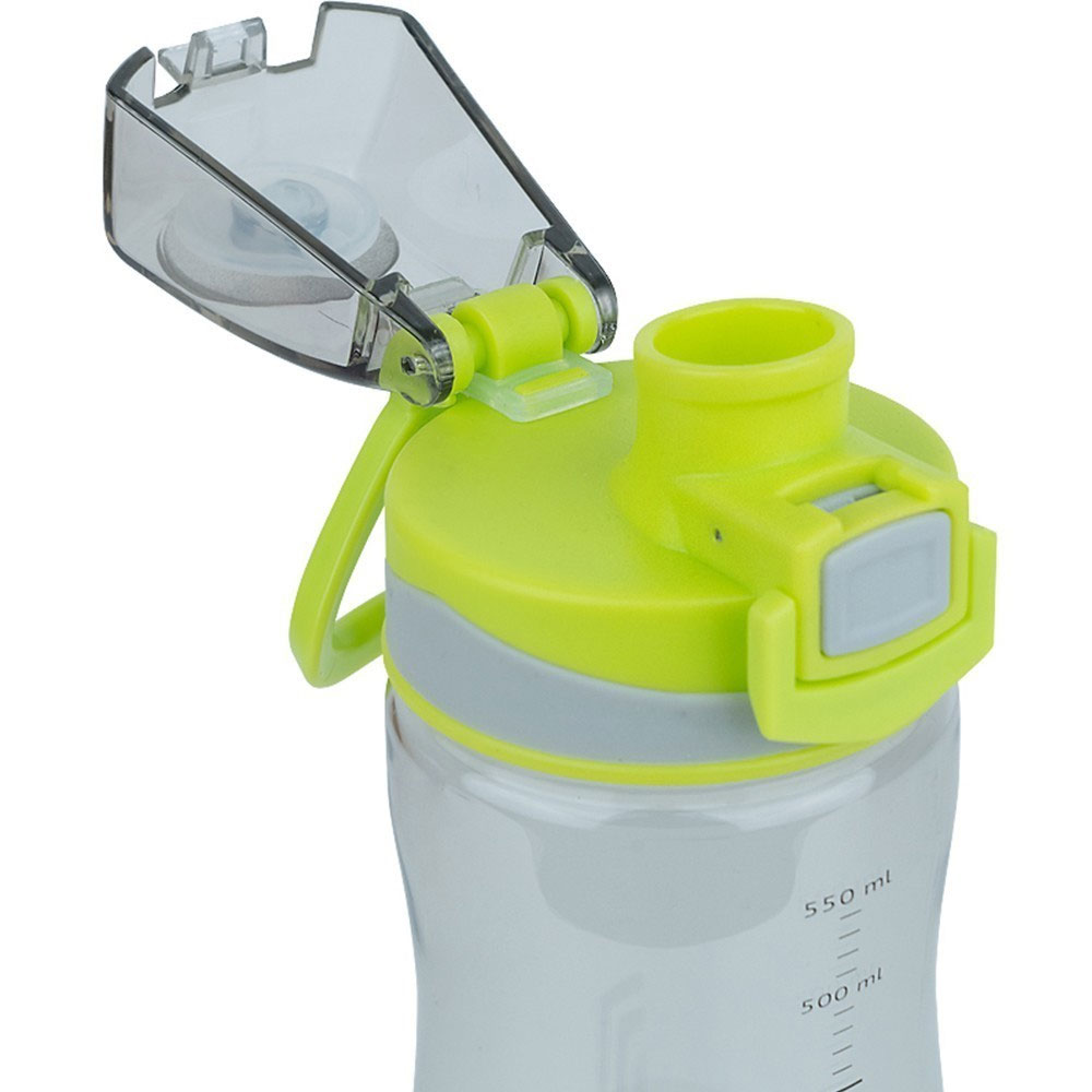 Пляшечка для води Kite 650мл, сір.- зелен. Kite - фото 2