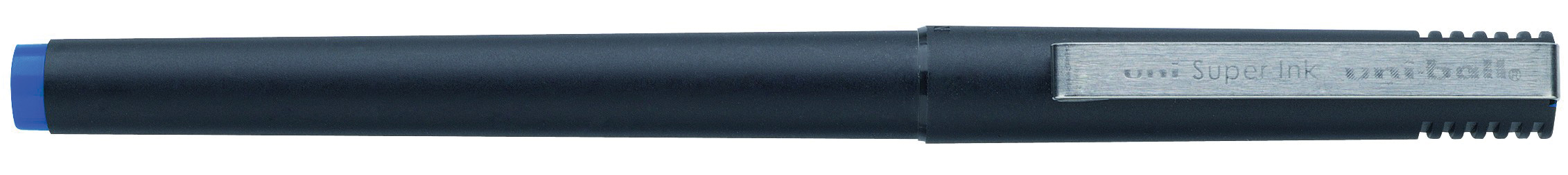 Ролер Uni-ball Micro Eco 0.5мм., корпус, сір., ст., син. Uni - фото 1