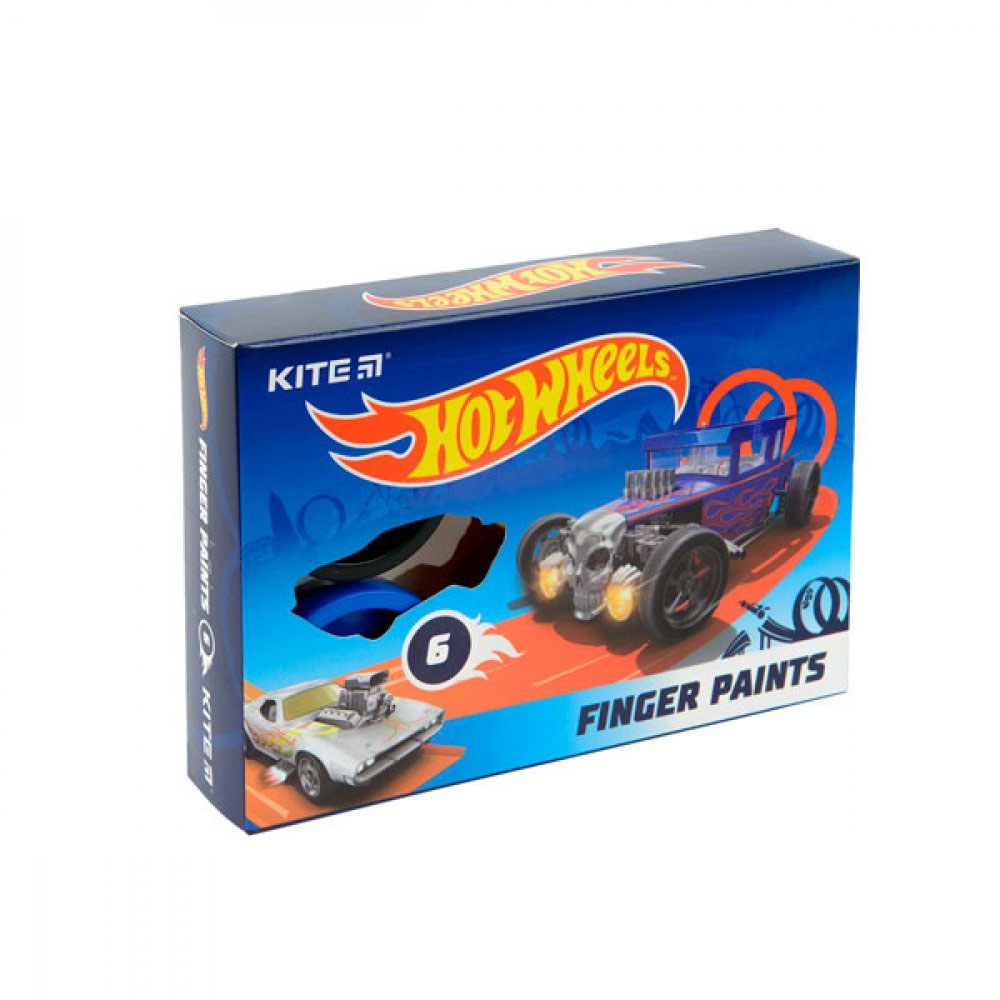 Фарби для малювання пальцями 6кол. по 35мл. 