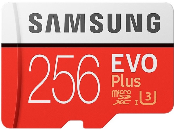 Карта пам'яті microSDXC 256Gb EVO Plus C10 UHS-I 100/90MB/s [MB-MC256GA/RU] + перехідник SD SAMSUNG - фото 2