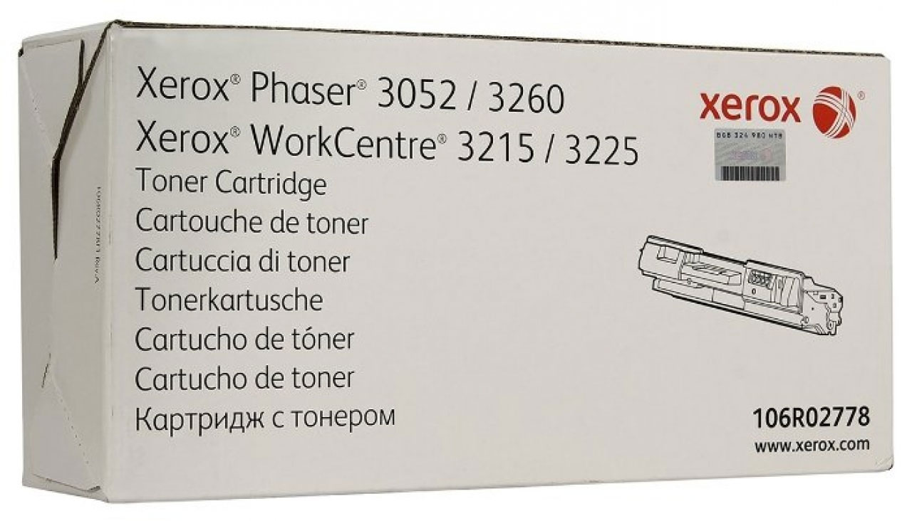 Тонер-картрідж для Phaser P3052/3260/WC3215/3225 (106R02778) XEROX - фото 2