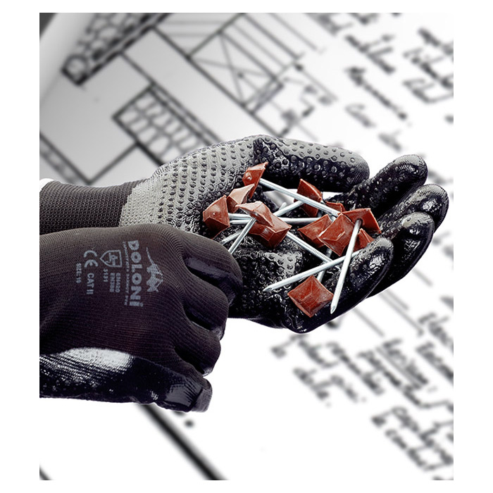 Перчатки трикотажные с нитриловым покрытием D-OIL Doloni - фото 3