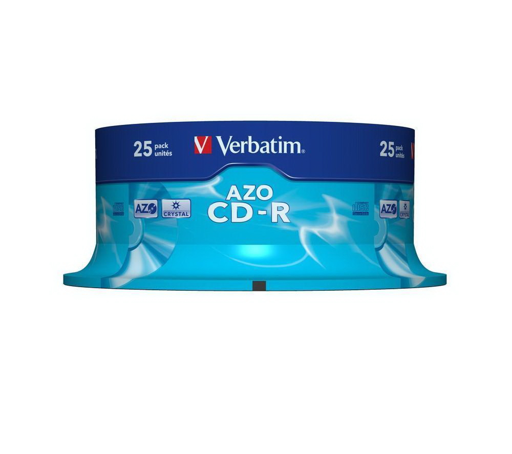 Диск CD-R 700Mb/80min 52x 25шт/уп. Cake Box Verbatim - фото 5