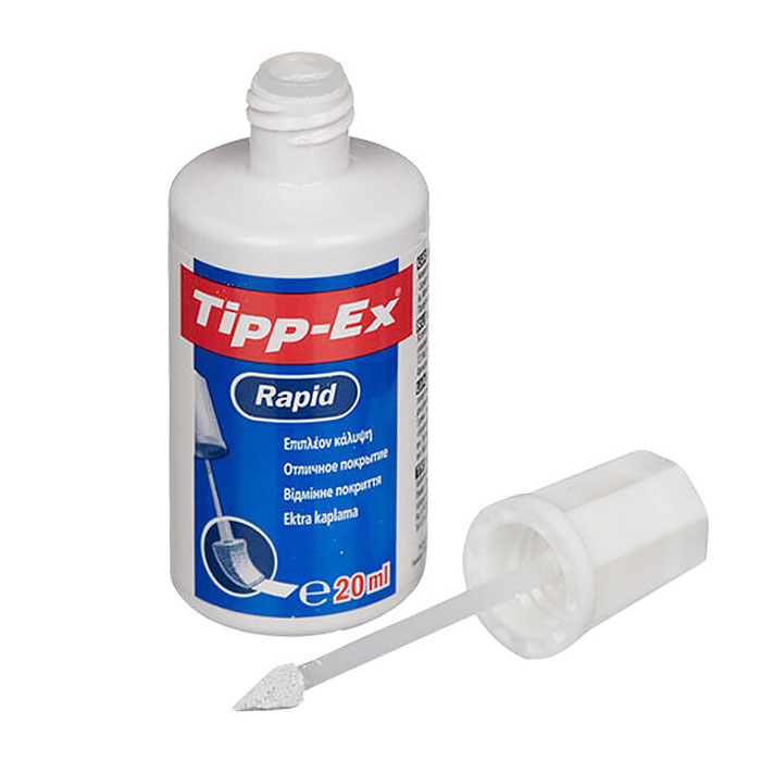 Корректор 20мл. TIPP-EX Rapid, с аппликатором Bic - фото 3