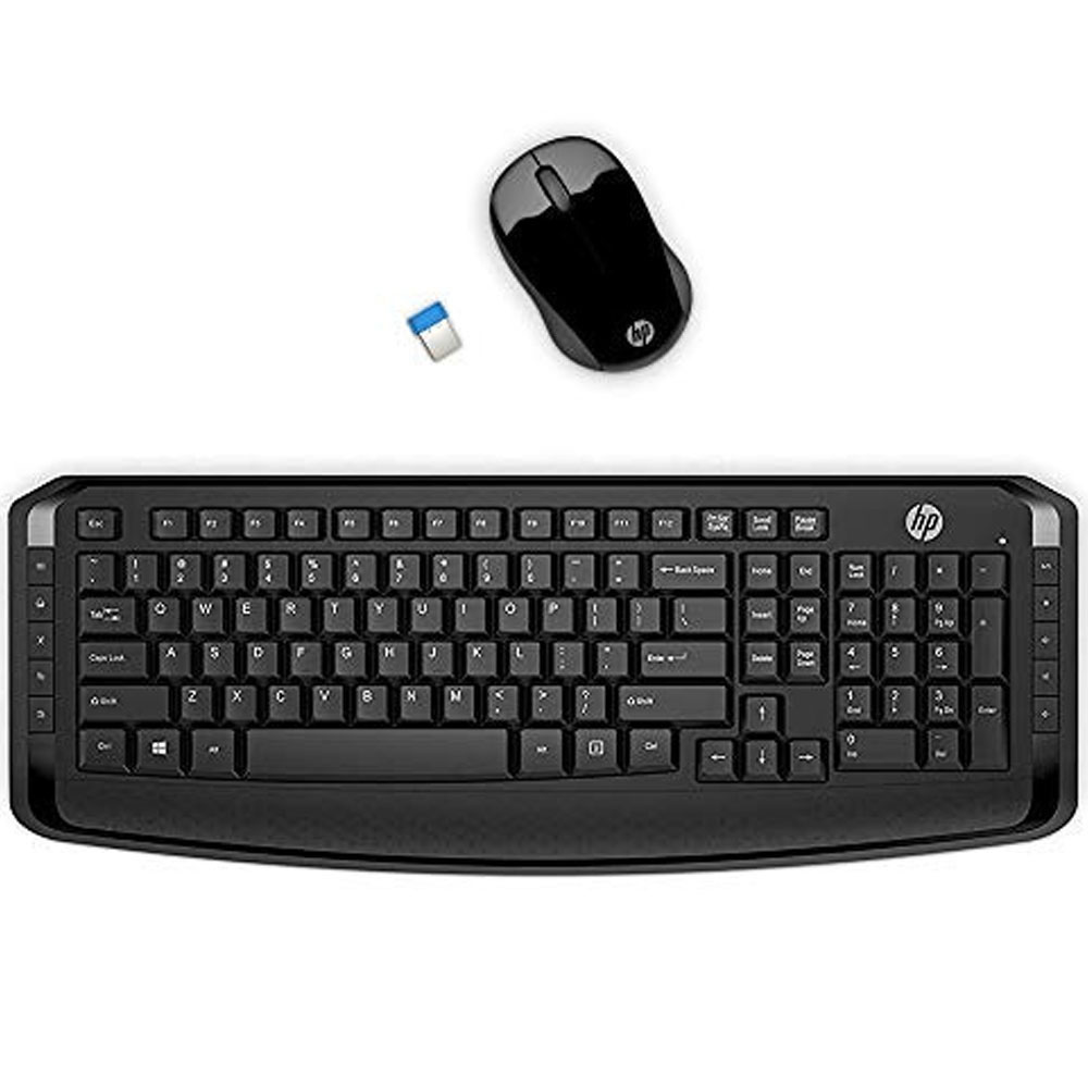 Набор беспроводный клавиатура + мышь HP 300, черн. HP - фото 3