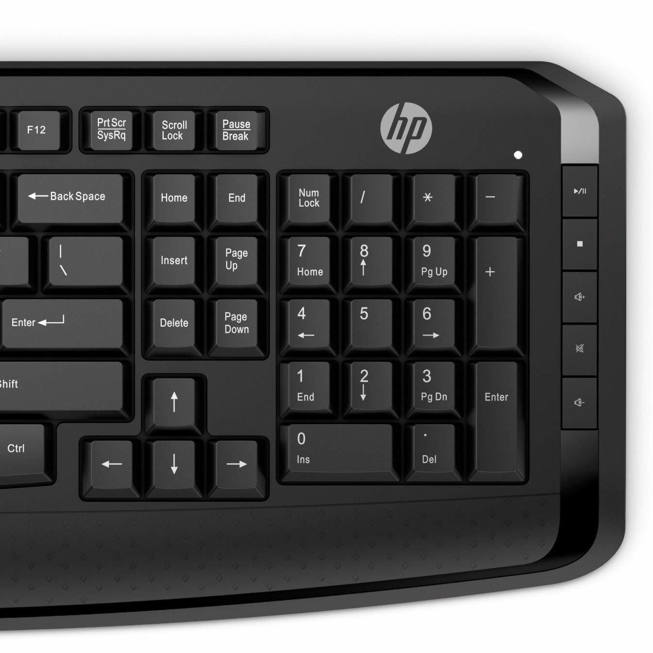 Набор беспроводный клавиатура + мышь HP 300, черн. HP - фото 4