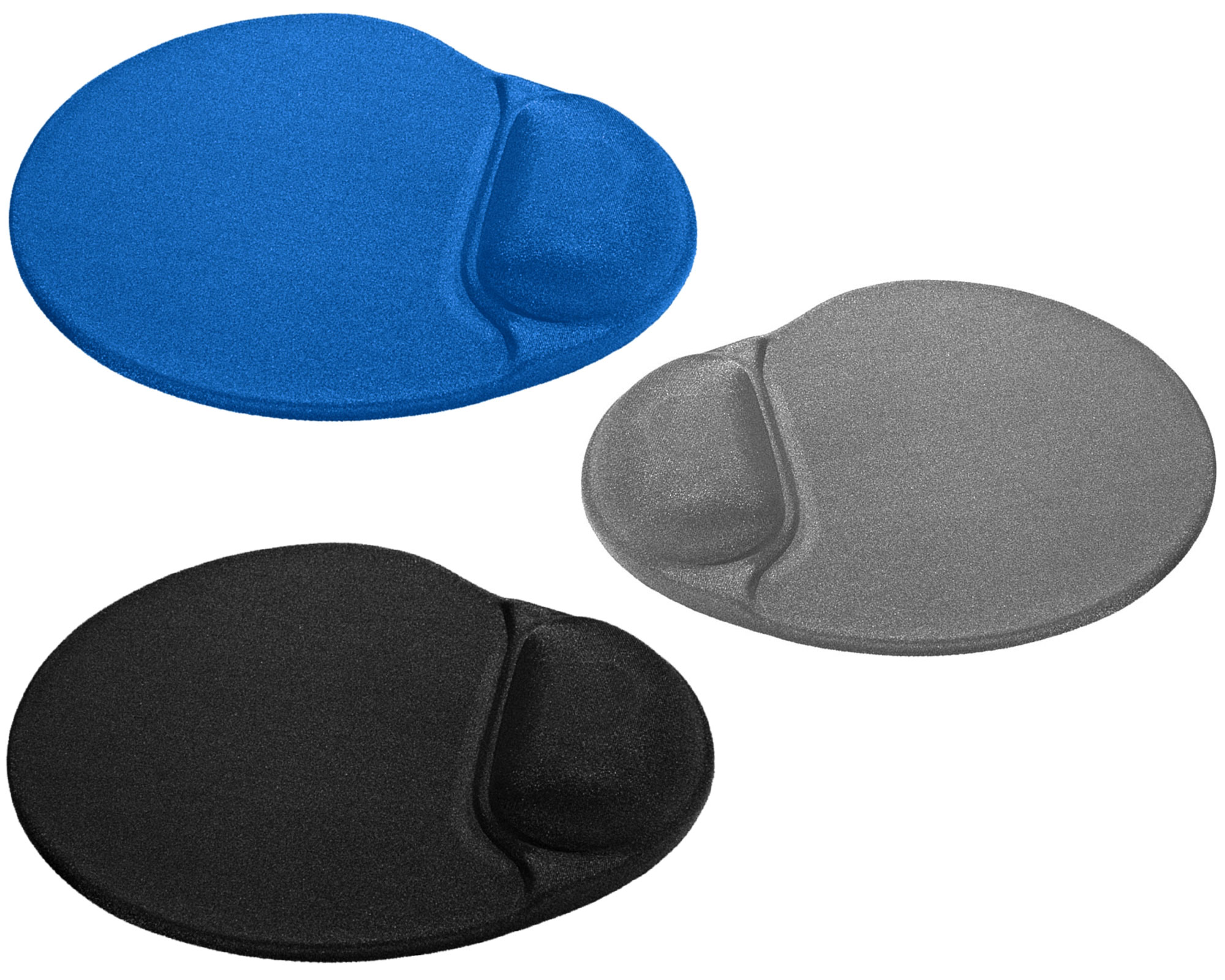 Коврик для компьютерной мыши гелевый Easy Work, с подушкой под запястье, сер. Defender - фото 5