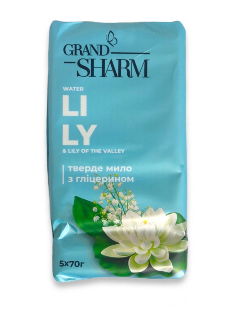 Мыло, 70гр.*5шт. Ландыш и Лилия, экопак Шарм - фото 1