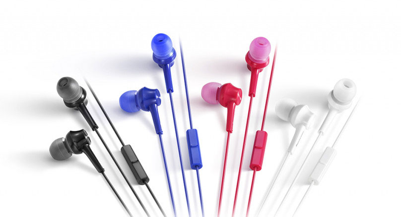 Навушники RP-TCM115GC-W дротові з мікрофоном, біл. Panasonic - фото 3