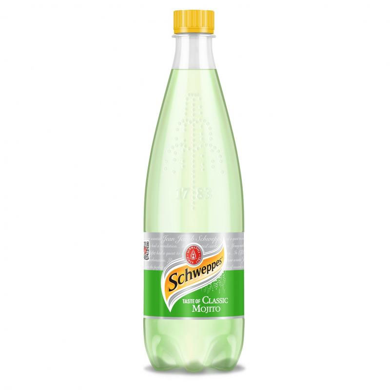 Напиток Швепс Мохито, 0,75л., 12шт./уп., пластиковая бутылка Schweppes - фото 1