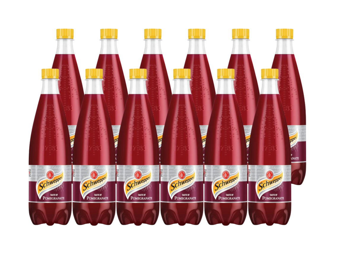 Напій Швепс Гранат, 0,75л., 12шт/уп., пластикова пляшка - фото 2