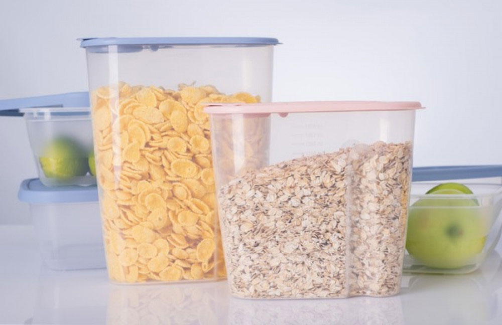 Контейнер пищевой для сыпучих продуктов DRY FOOD MIX, 2,2 литра, 20*9,5*23,5см. (BG-285), ассорт. BAGER - фото 3