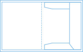 Папка на резинках А4, пластик, ассорт. BuroMax - фото 2