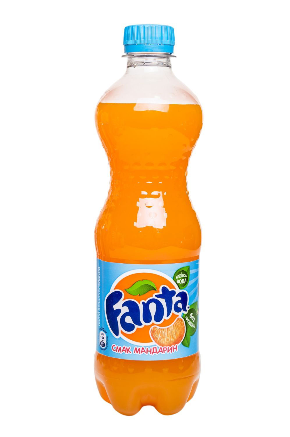 Напій Фанта Мандар 0,5л, 12шт/уп., пластикова пляшка Fanta - фото 2