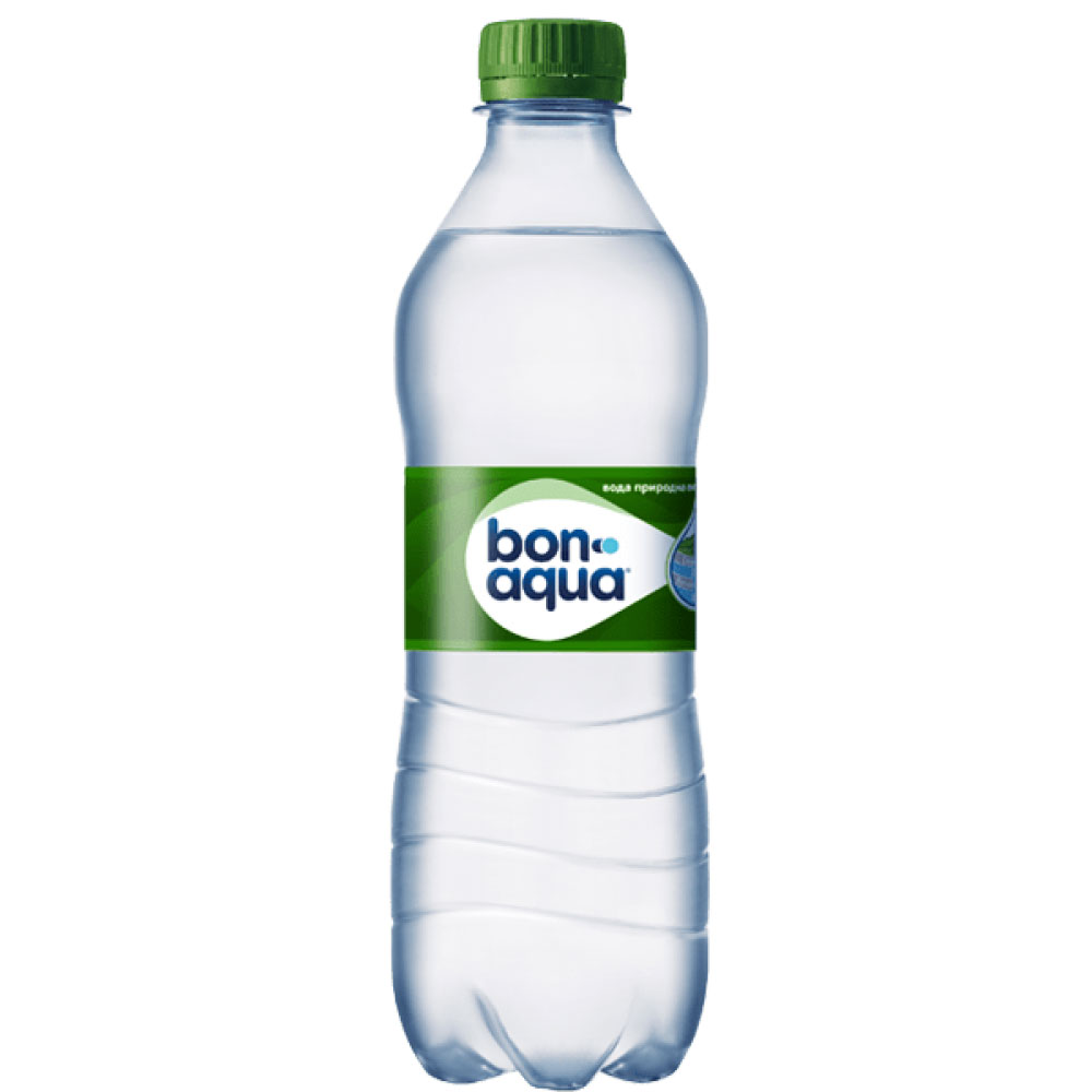 Вода минеральная слабогазированная 0,5л., 12шт./уп., пластиковая бутылка Bonaqva - фото 1