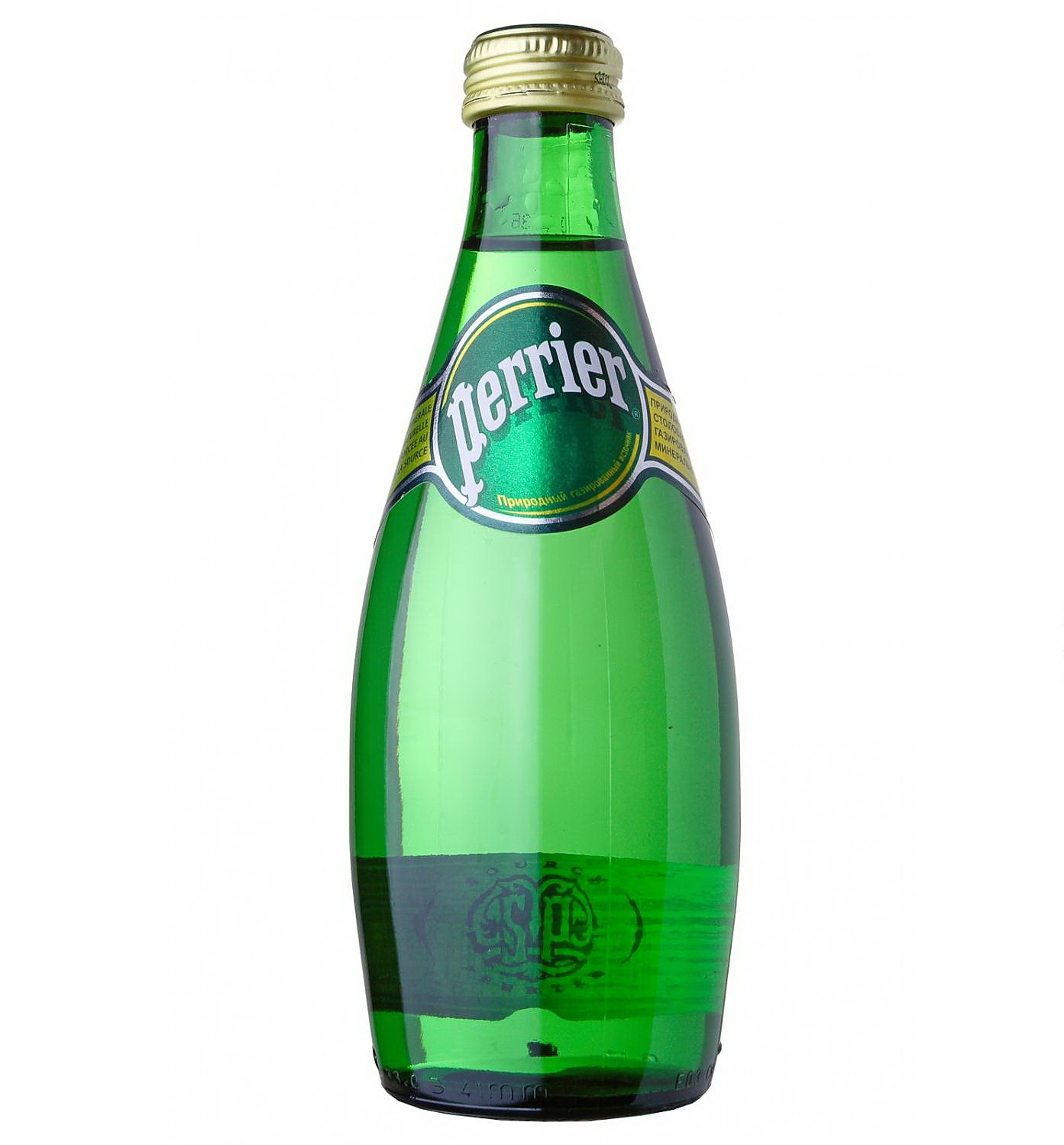 Вода минеральная газированная 0,33л., стеклянная бутылка Perrier - фото 1