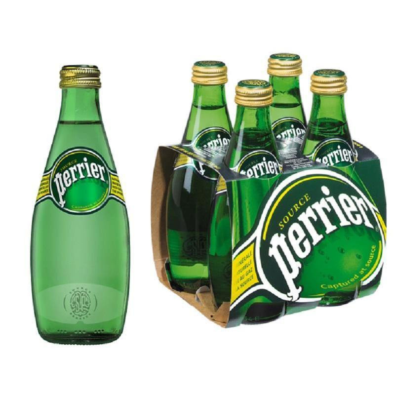 Вода минеральная газированная 0,33л., стеклянная бутылка Perrier - фото 2