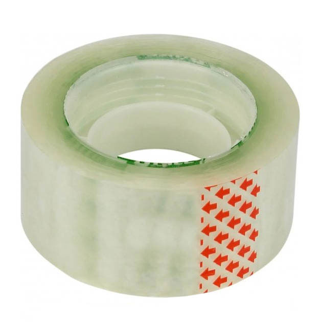 Клейка стрічка 18мм.*30м., прозор. 4Office - фото 1