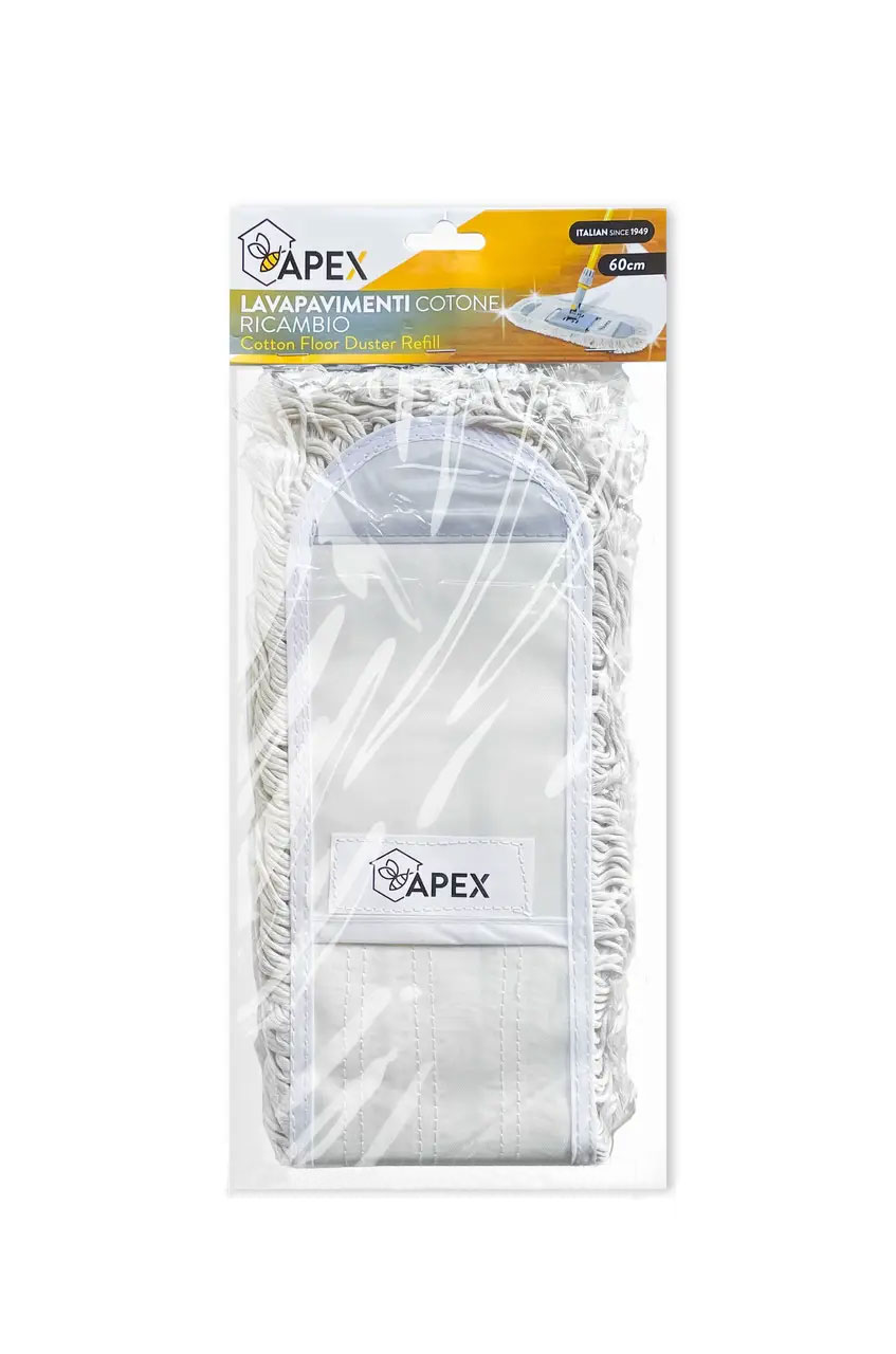 Насадка Моп плоская для швабры 60*12см. Хлопок Apex - фото 3