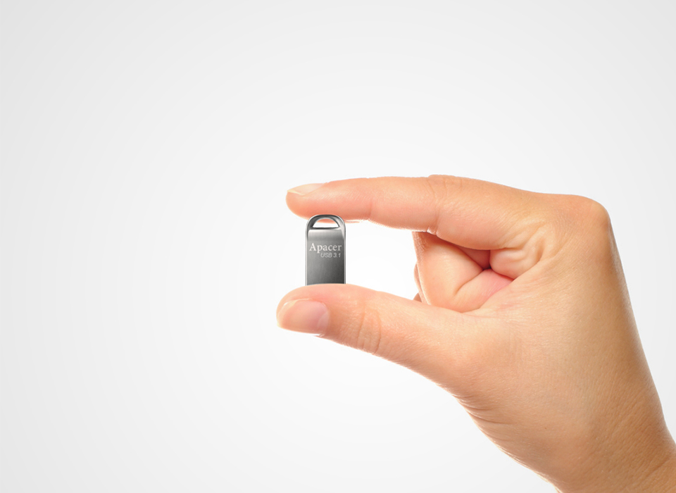 Флеш-память USB 3.1 Flash Drive 16Gb AH156, металлический корпус APACER - фото 3