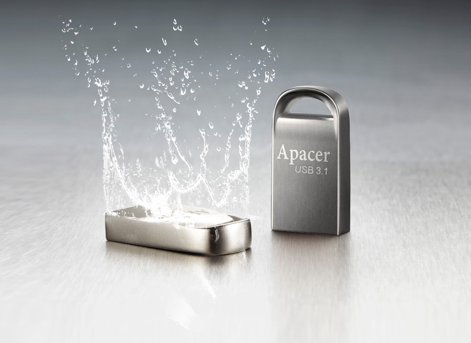 Флеш-память USB 3.1 Flash Drive 16Gb AH156, металлический корпус APACER - фото 4