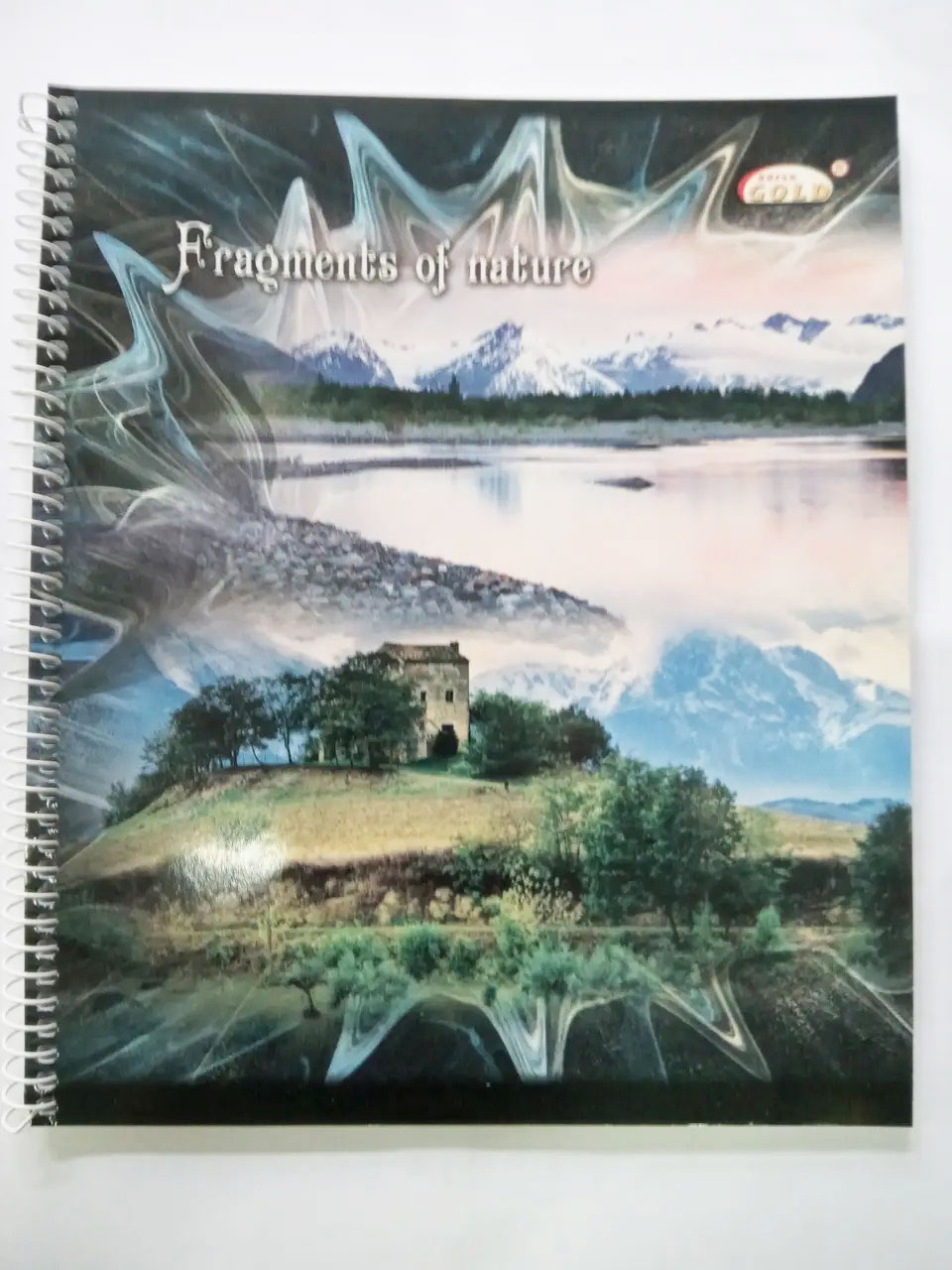 Зошит на спіралі B5, 48арк., клітинка Gold, м'яка обкладинка Бріск - фото 2