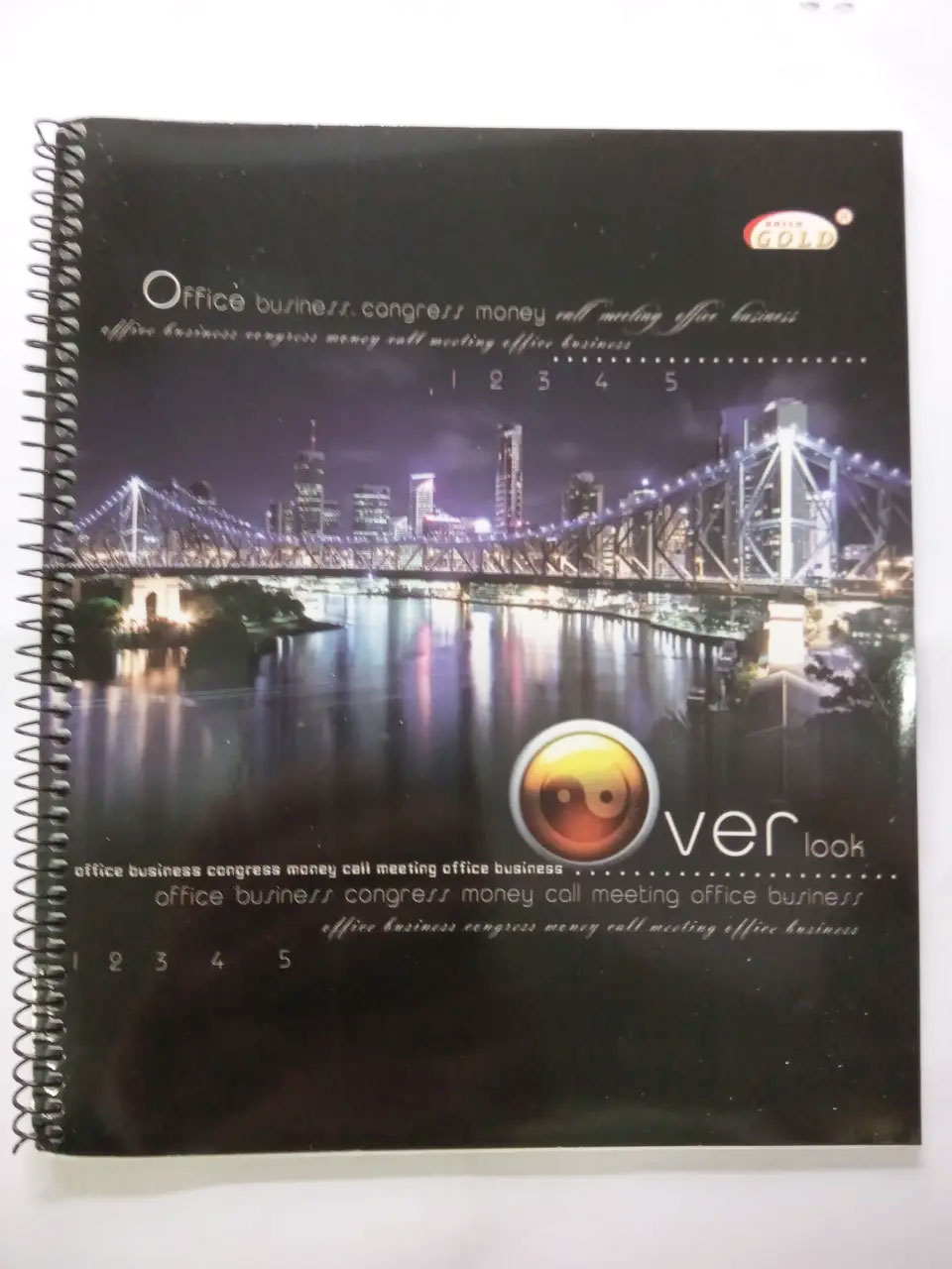Зошит на спіралі B5, 48арк., клітинка Gold, м'яка обкладинка Бріск - фото 3