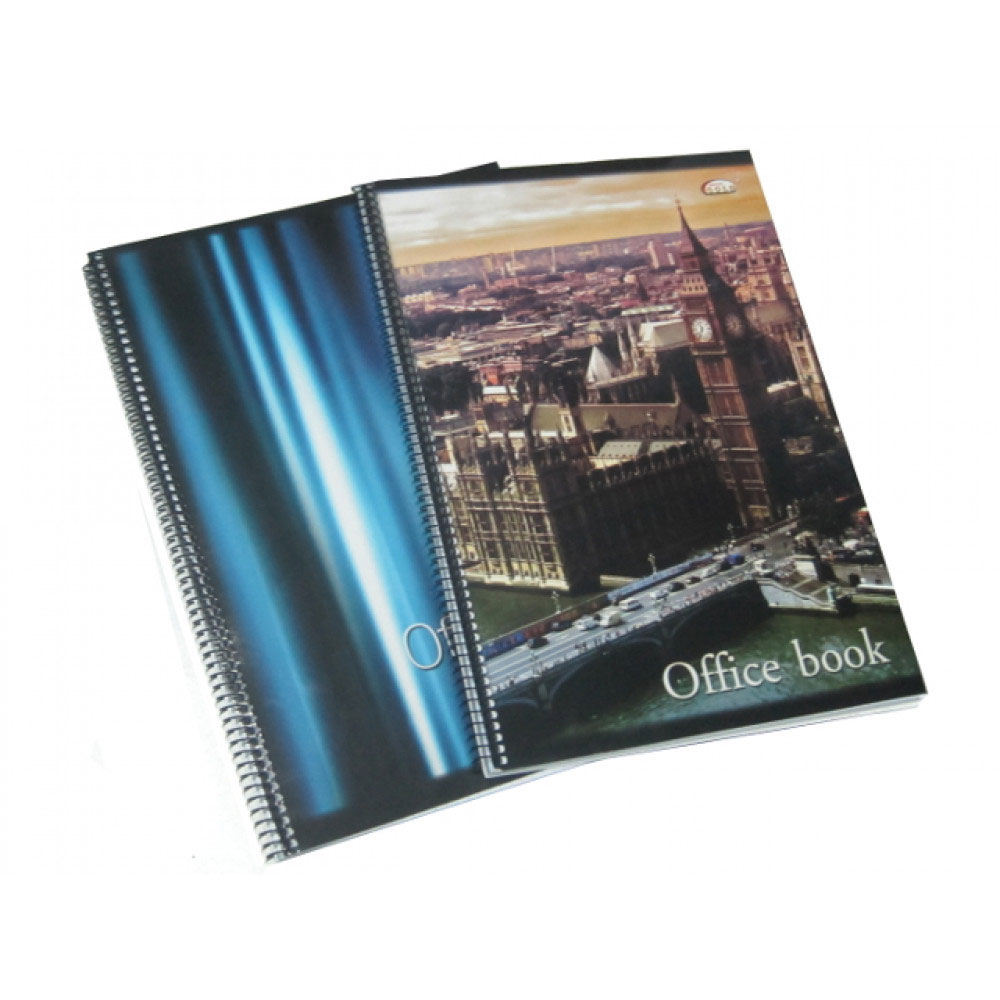 Тетрадь на спирали А4, 96л., клетка Gold, мягкая обложка Бриск - фото 2