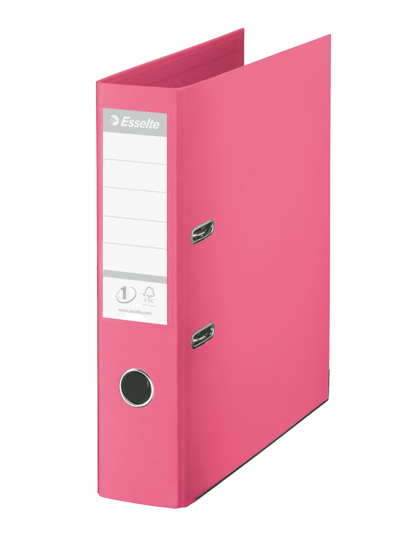 Регистратор 7,5см. А4 (PP) No.1 Power Solea, розов. Esselte - фото 1