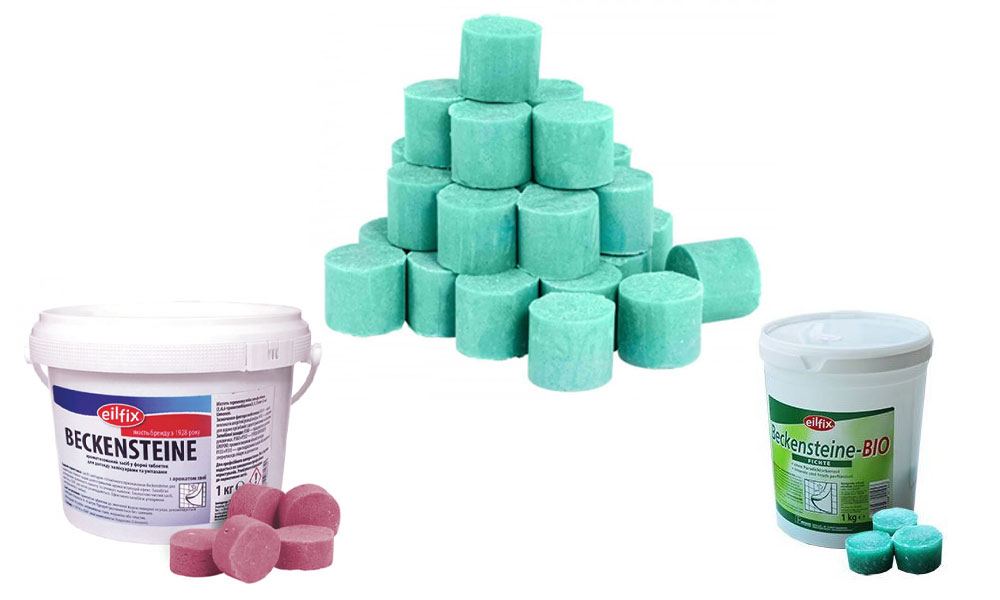Пігулки ароматизовані для пісуарів BECKENSTEINE, 1кг. (37-45шт.) EilFix - фото 2