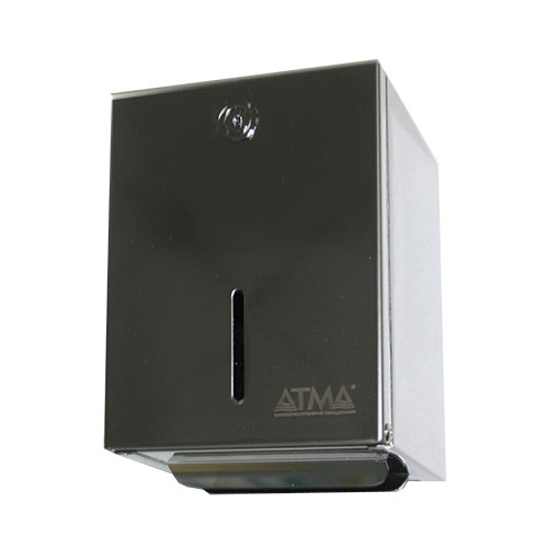 Диспенсер (держатель) для туалетной бумаги Z (V)-складки S-LINE, глянцевый, нержавеющая сталь Атма - фото 1