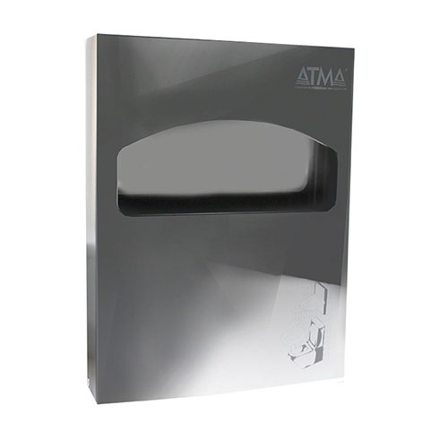 Диспенсер (тримач) для покриття сидіння унітазу S-LINE, глянсовий, нержавіюча сталь АТМА - фото 1