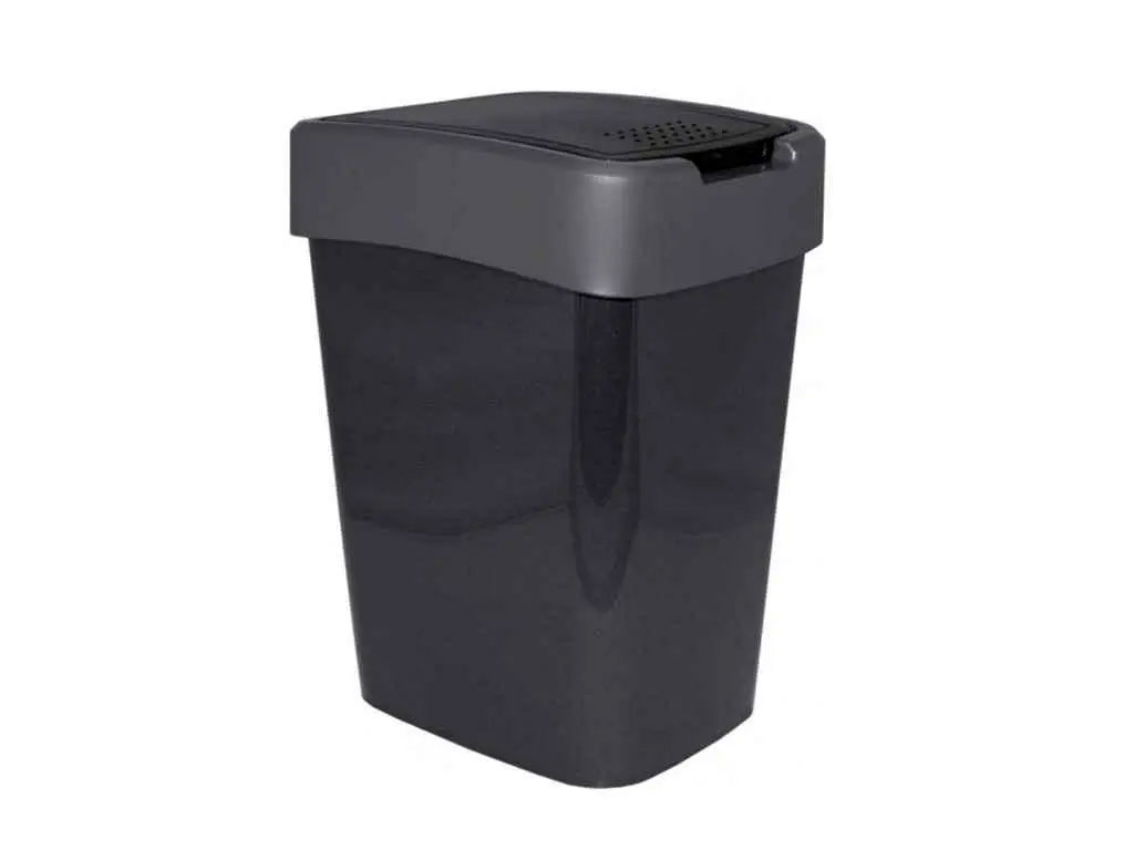 Відро для сміття з поворотною кришкою 