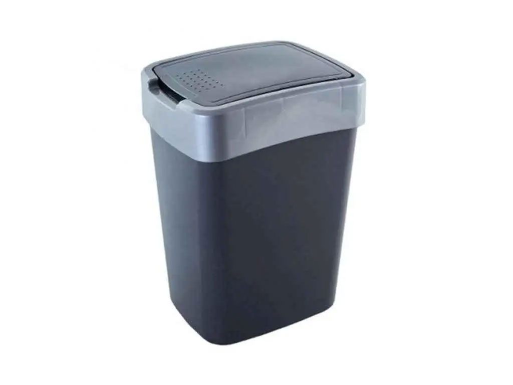 Відро для сміття з поворотною кришкою 