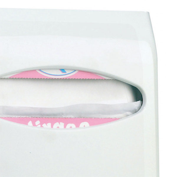 Тримач для покриття сидіння унітазу Міні, пластиковий, біл. Mar Plast - фото 2