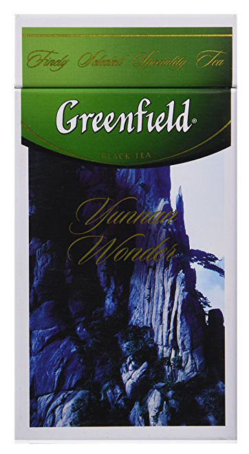 Чай чорний класичний Yunnan Wonder, 125г., жестяна банка Greenfield - фото 1