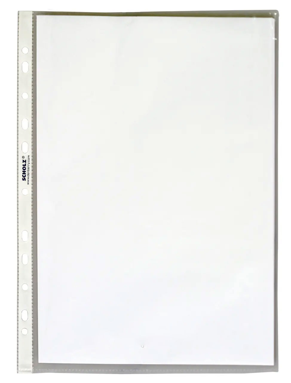 Файл матовий А4+, 50мкм,  верхній розріз, 100шт./уп. Scholz - фото 1